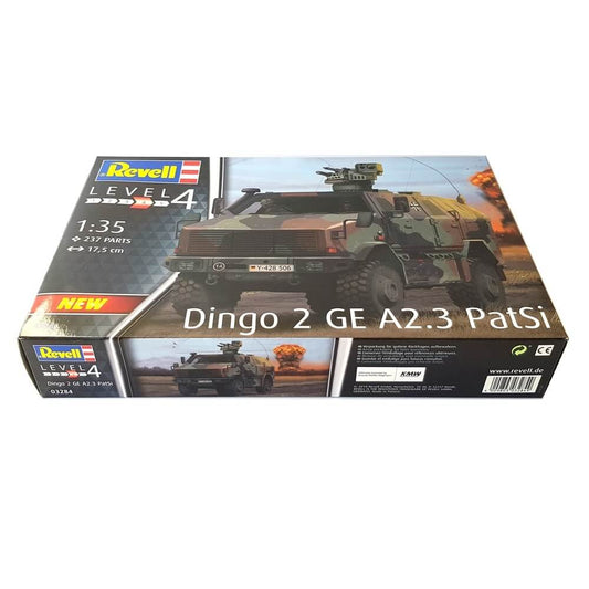 1:35 German DINGO 2 GE A2.3 PatSi Vehicle - REVELL