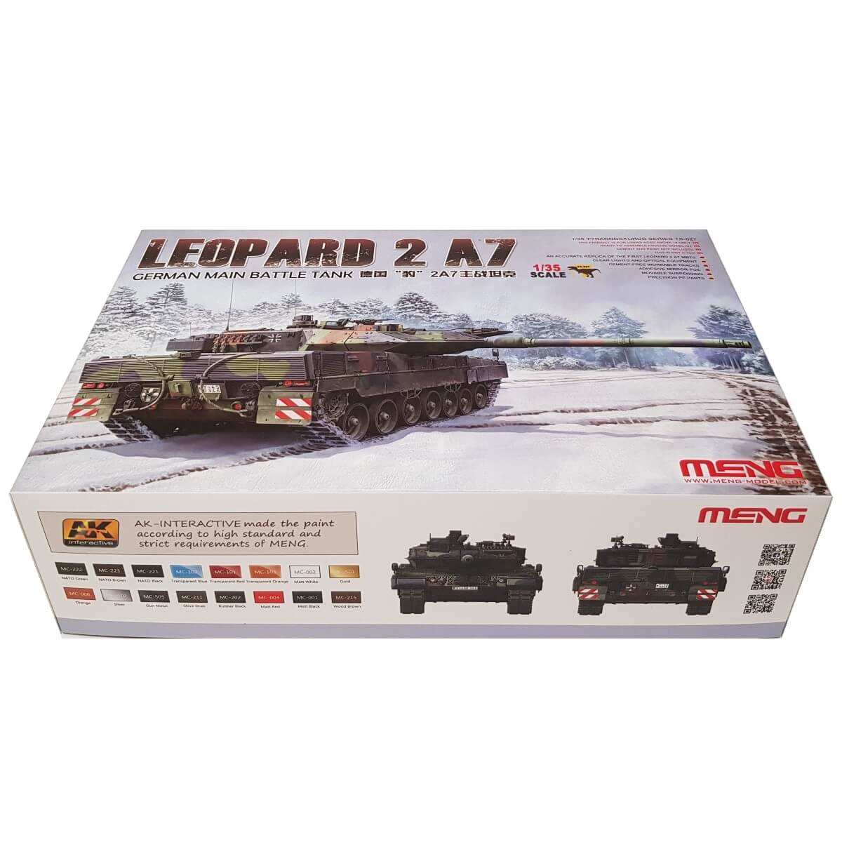 1:35 German Main Battle Tank Leopard 2 A7 - MENG