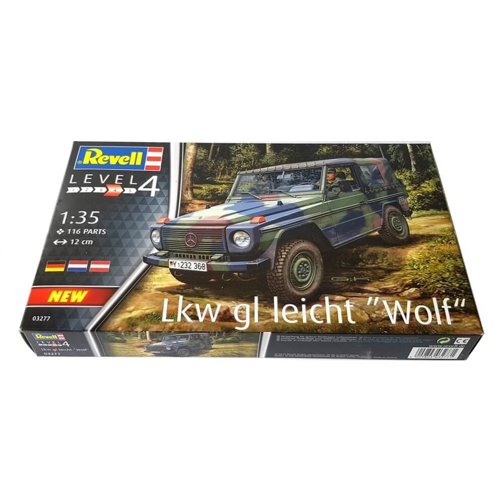 1:35 German Lkw gl Leicht WOLF Mercedes OFF-ROAD Vehicle - REVELL