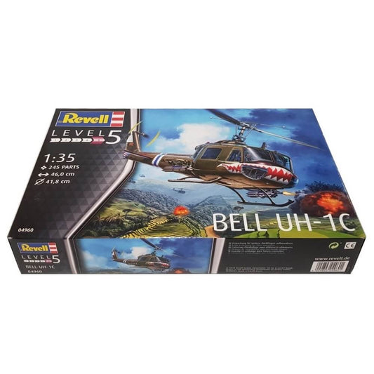 1:35 US Army Bell UH-1C Helicopter - REVELL