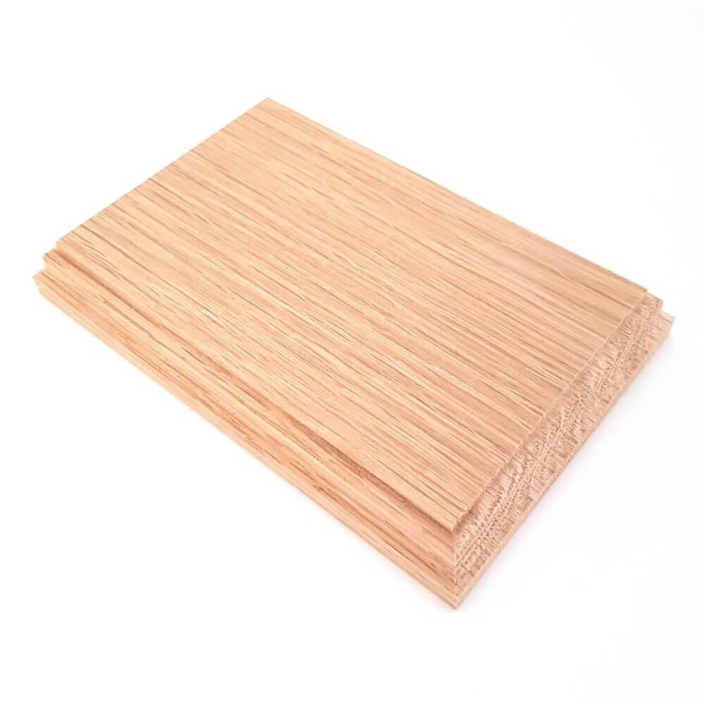 Solid OAK rectangular base 100 x 150 x 20 mm / 4 x 6 x ¾ inch – one35scale