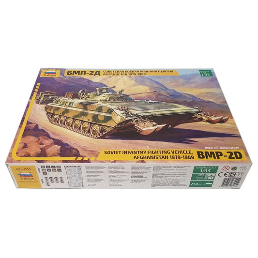 1:35 Soviet BMP-2D Infantry Fighting Vehicle - Afghanistan 1979-1989 - ZVEZDA