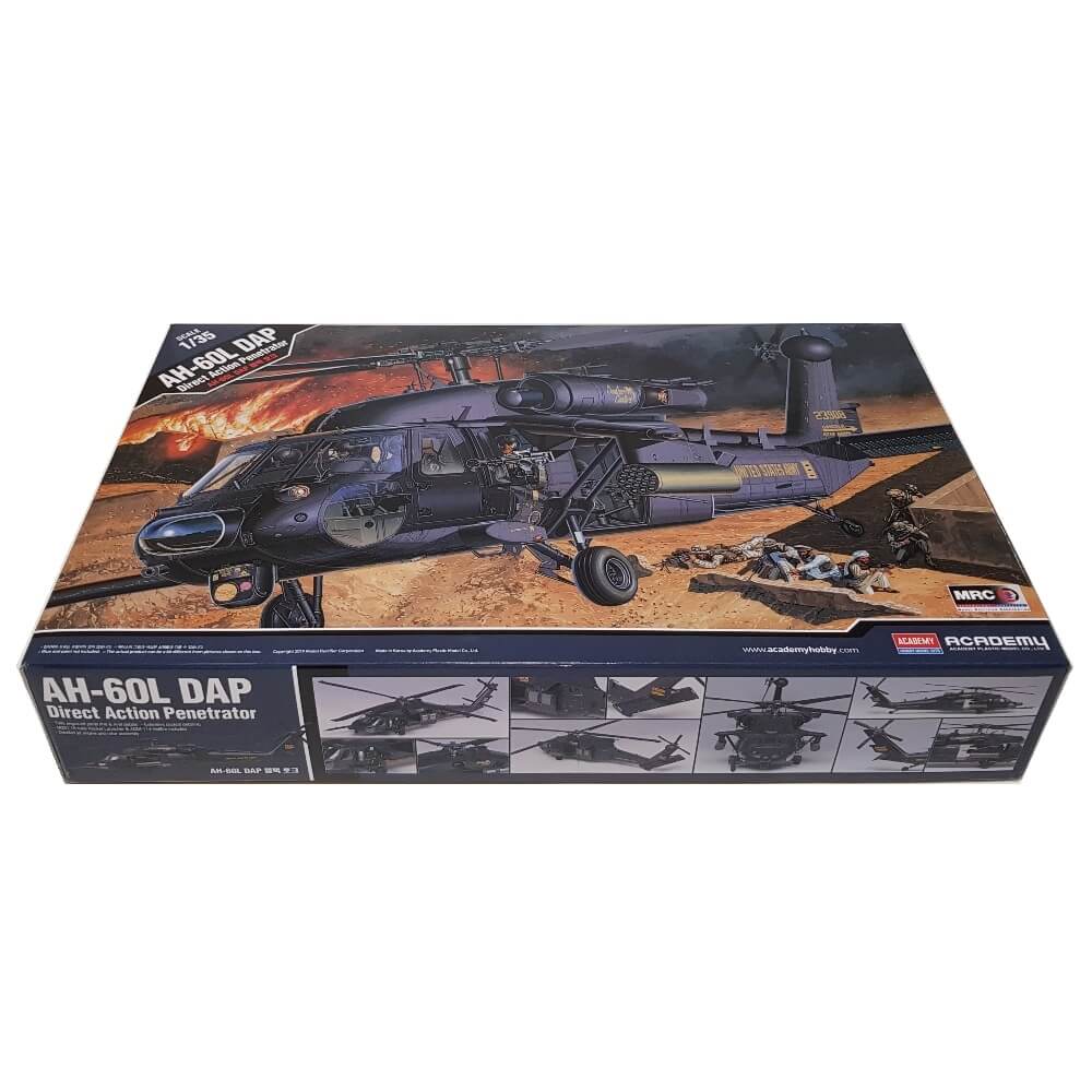 1:35 US Army AH-60L DAP Direct Action Penetrator Helicopter - ACADEMY