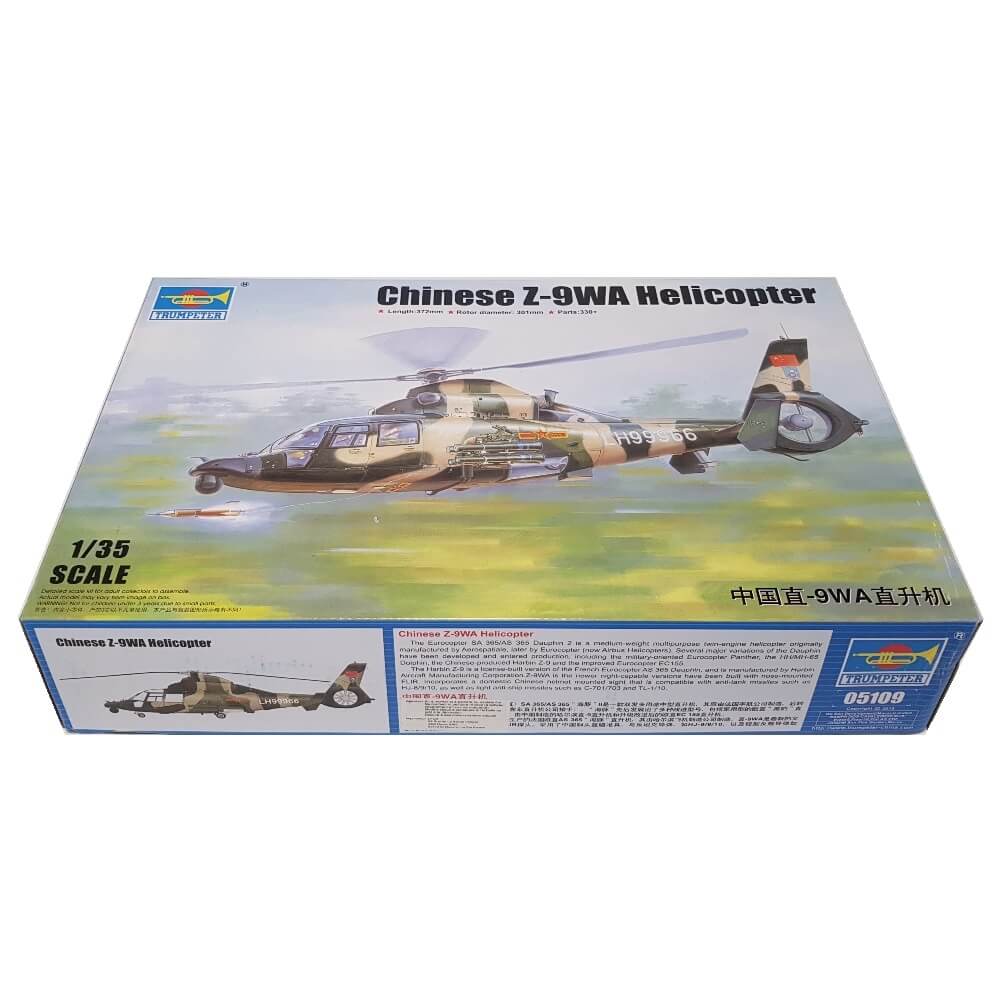 1:35 Chinese Z-9WA Helicopter - TRUMPETER