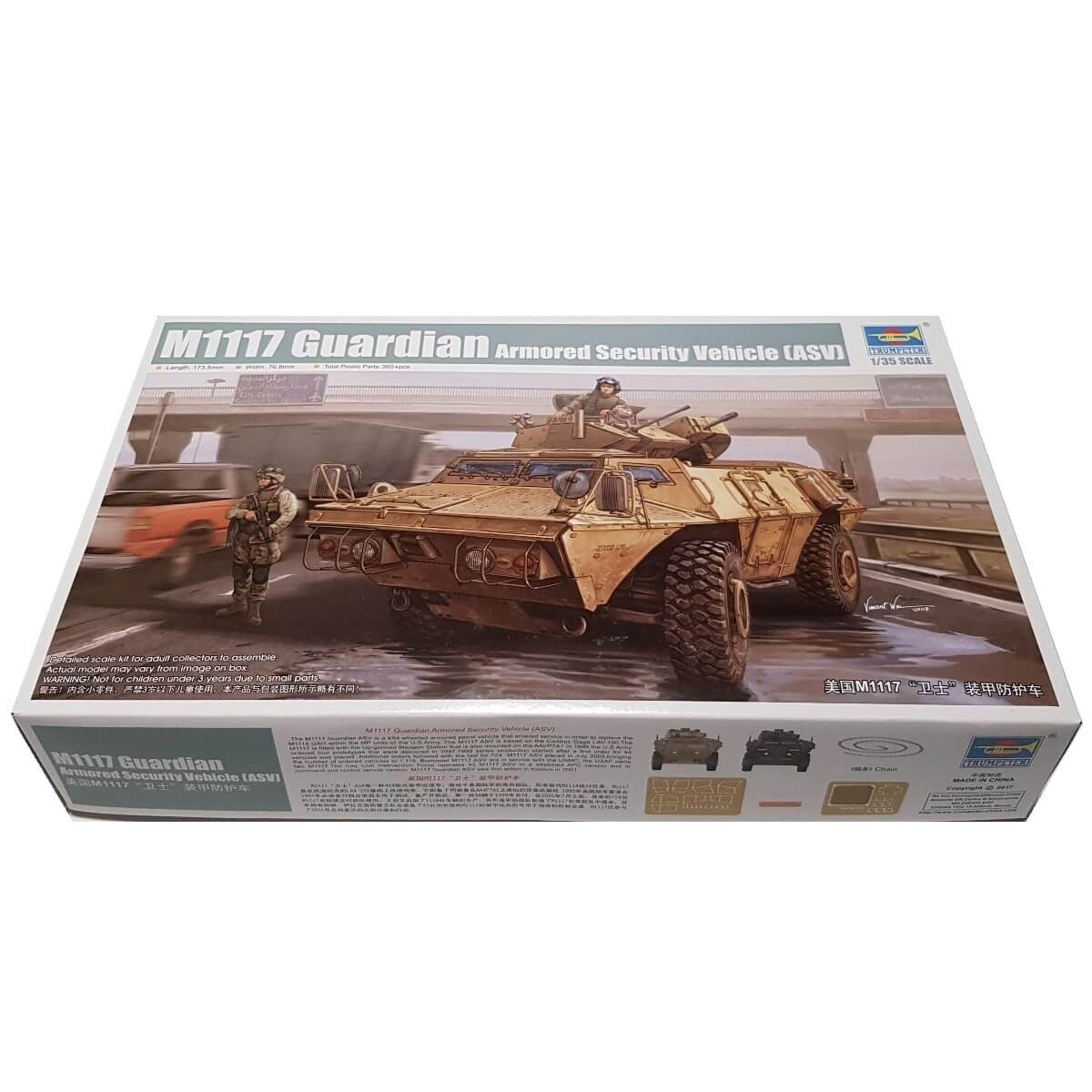 1:35 M1117 Guardian Armored Security Vehicle (ASV) - TRUMPETER