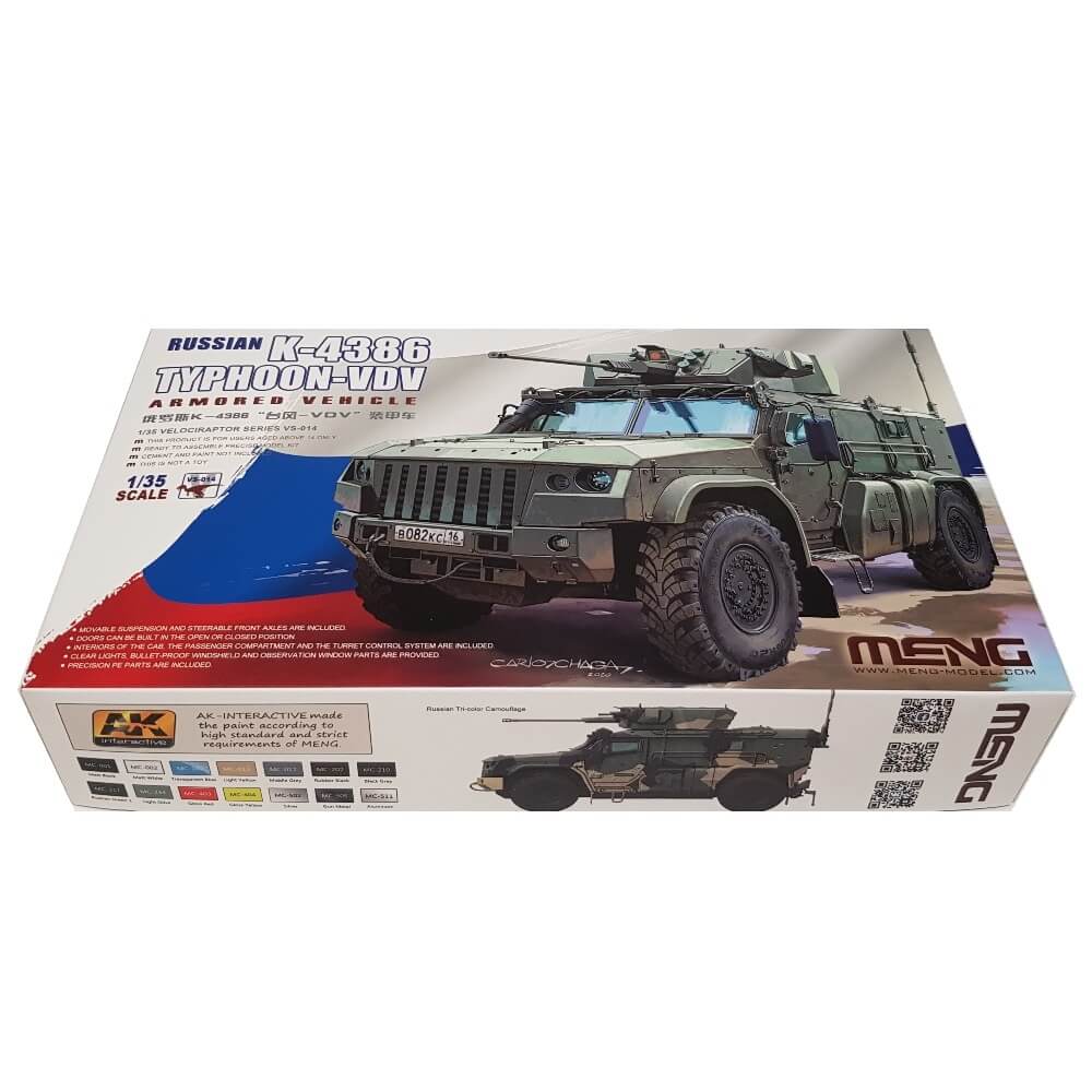 1:35 Russian K-4386 TYPHOON-VDV Armored Vehicle - MENG