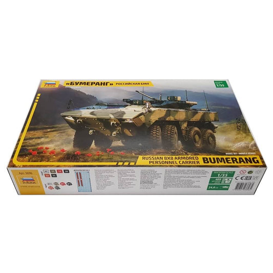 1:35 Russian BUMERANG 8x8 Armored Personnel Carrier - ZVEZDA