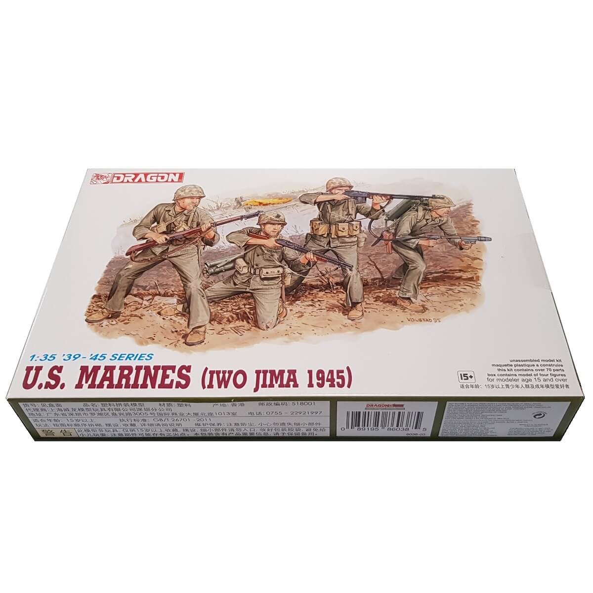 1:35 US Marines - Iwo Jima 1945 - DRAGON