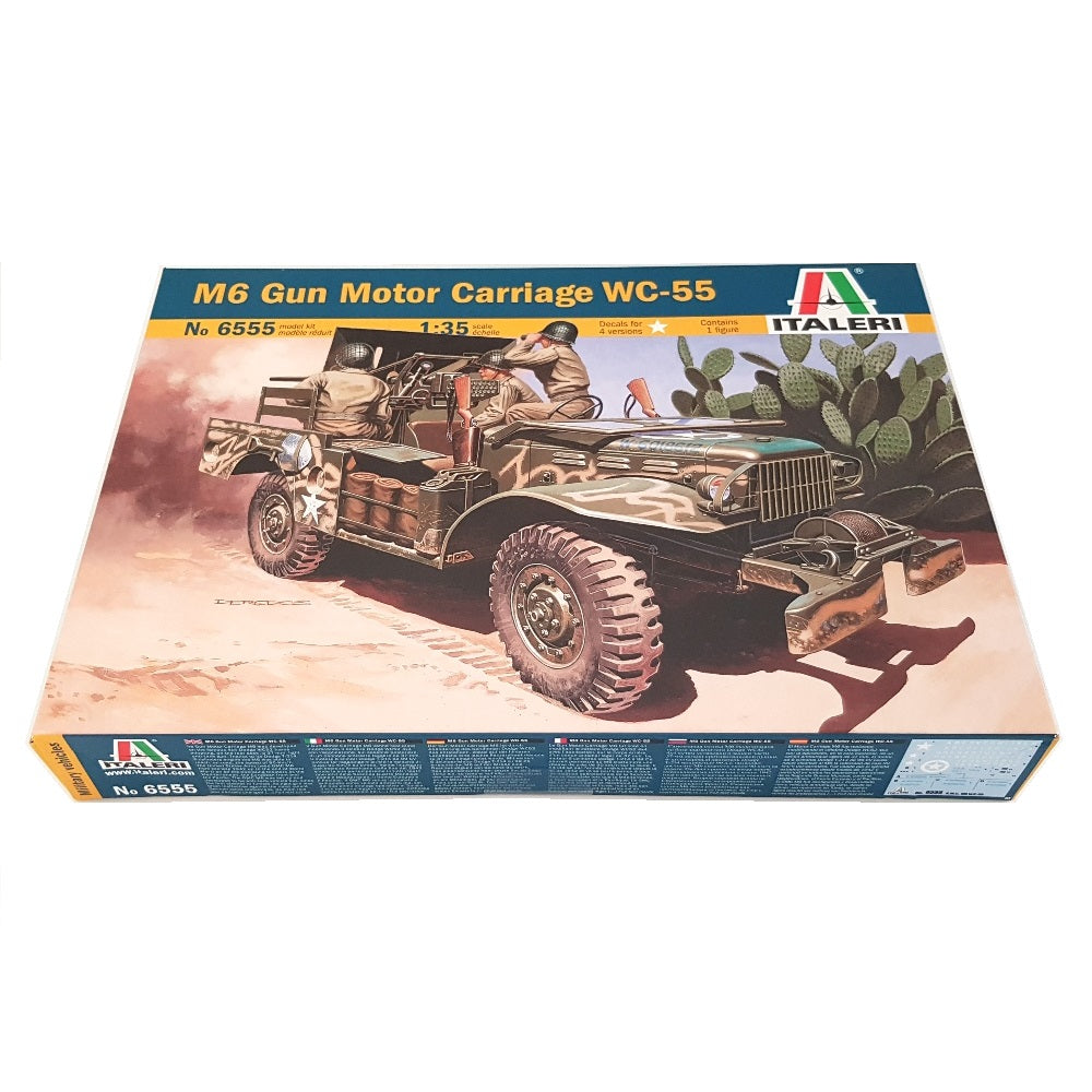 M6 GUN MOTOR Carriage WC-55 von Italeri in 1/35 EUR 14,00 - DE M6 GUN MOTOR Carriage WC-55 von Italeri in 1/35 EUR 14,00 - DE