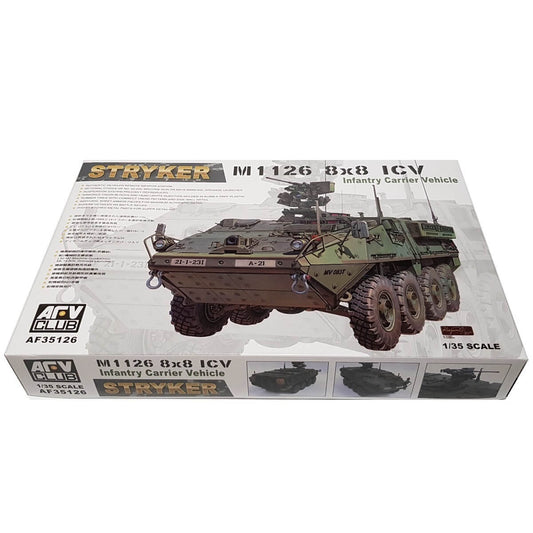 1:35 Stryker M1126 8x8 ICV Infantry Carrier Vehicle - AFV CLUB