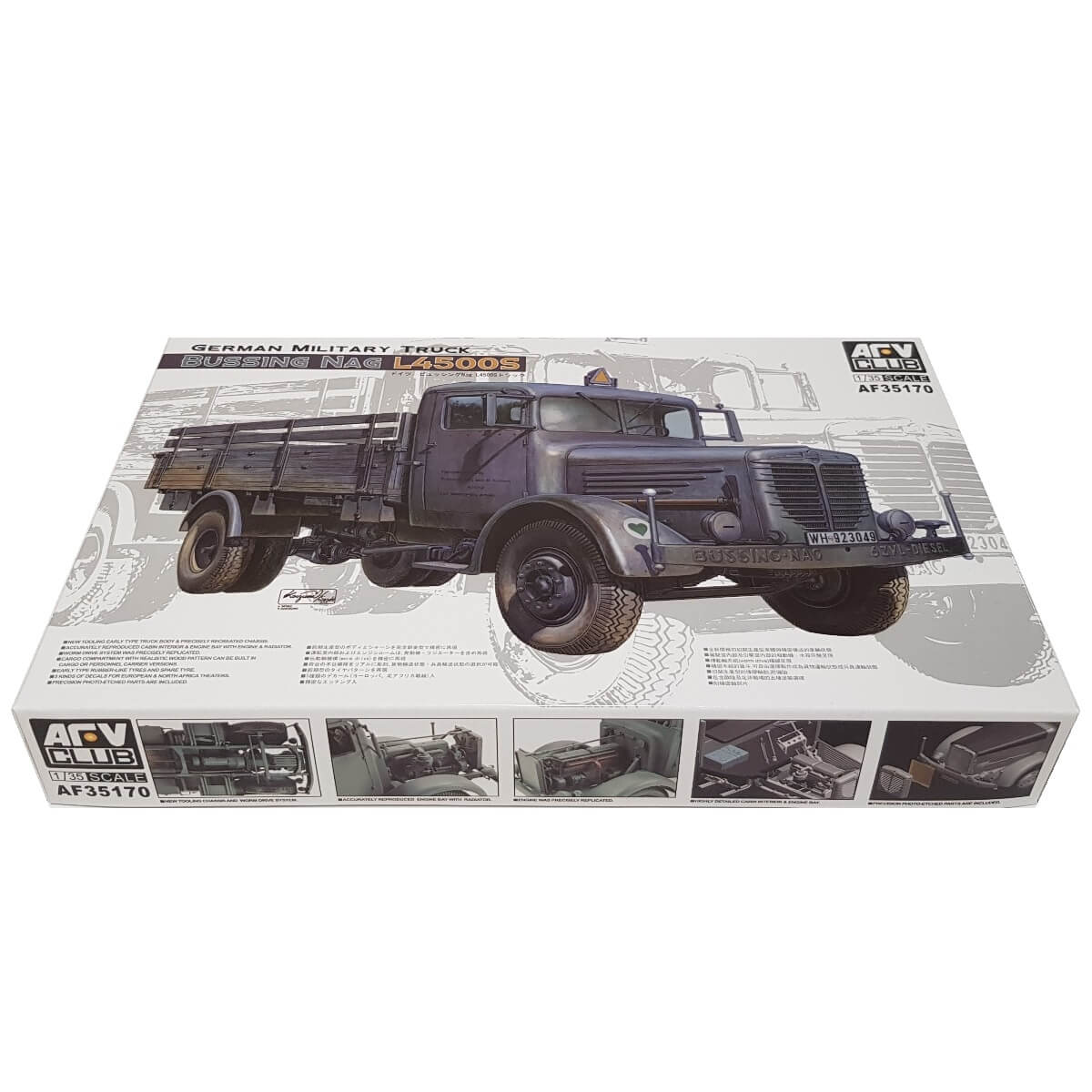 1:35 German military Truck Bussing Nag L4500S - AFV CLUB