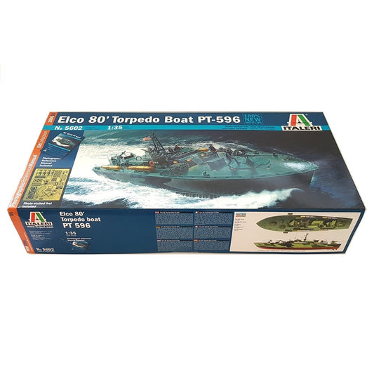 1:35 US Navy ELCO 80' Torpedo Boat PT-596 - ITALERI