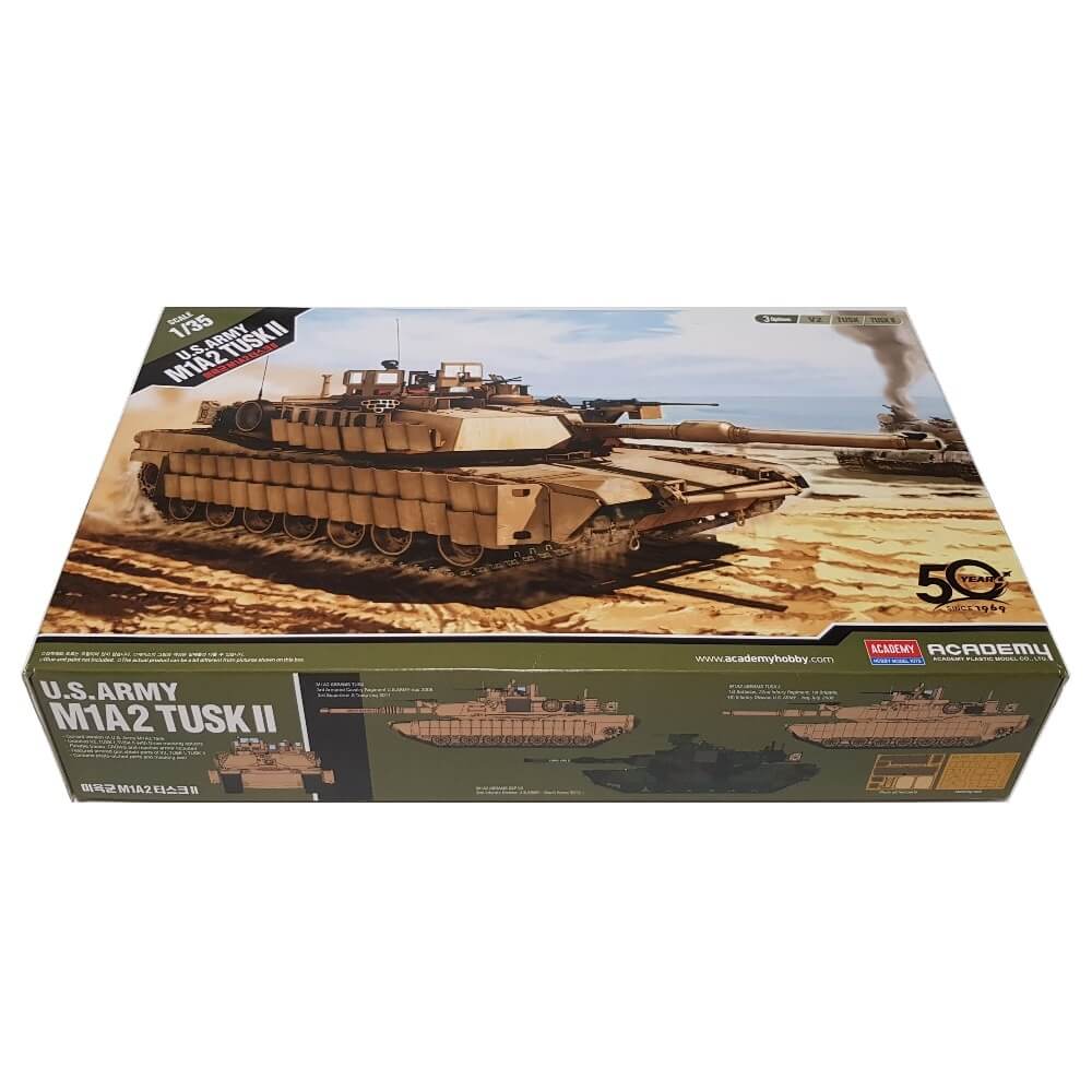 1:35 US Army M1A2 TUSK II Abrams - ACADEMY