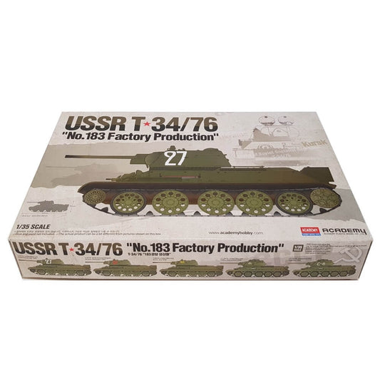 1:35 USSR T-34/76 No.183 Factory Production - ACADEMY