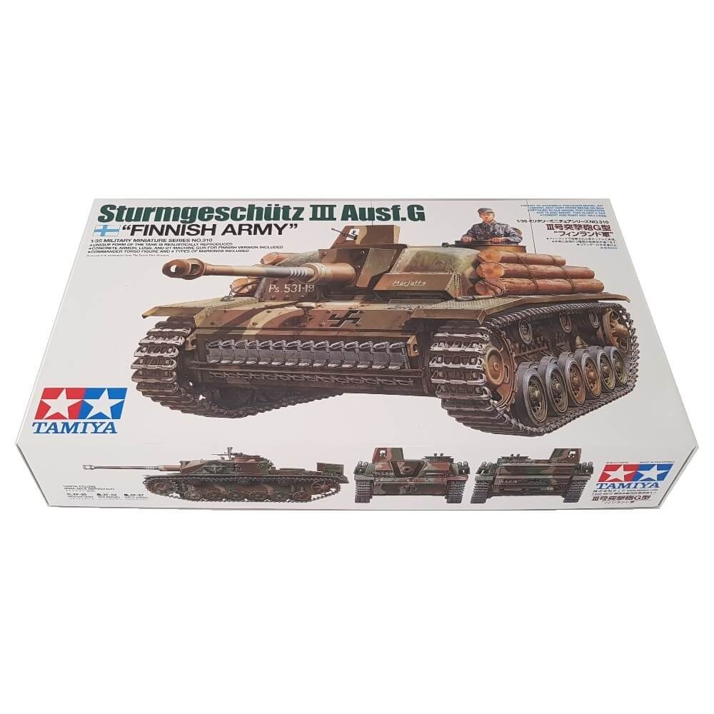 1:35 Finnish Army STURMGESCHUTZ III Ausf. G - TAMIYA