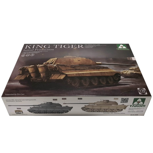 1:35 WWII German Heavy Tank King Tiger - Initial Production - TAKOM