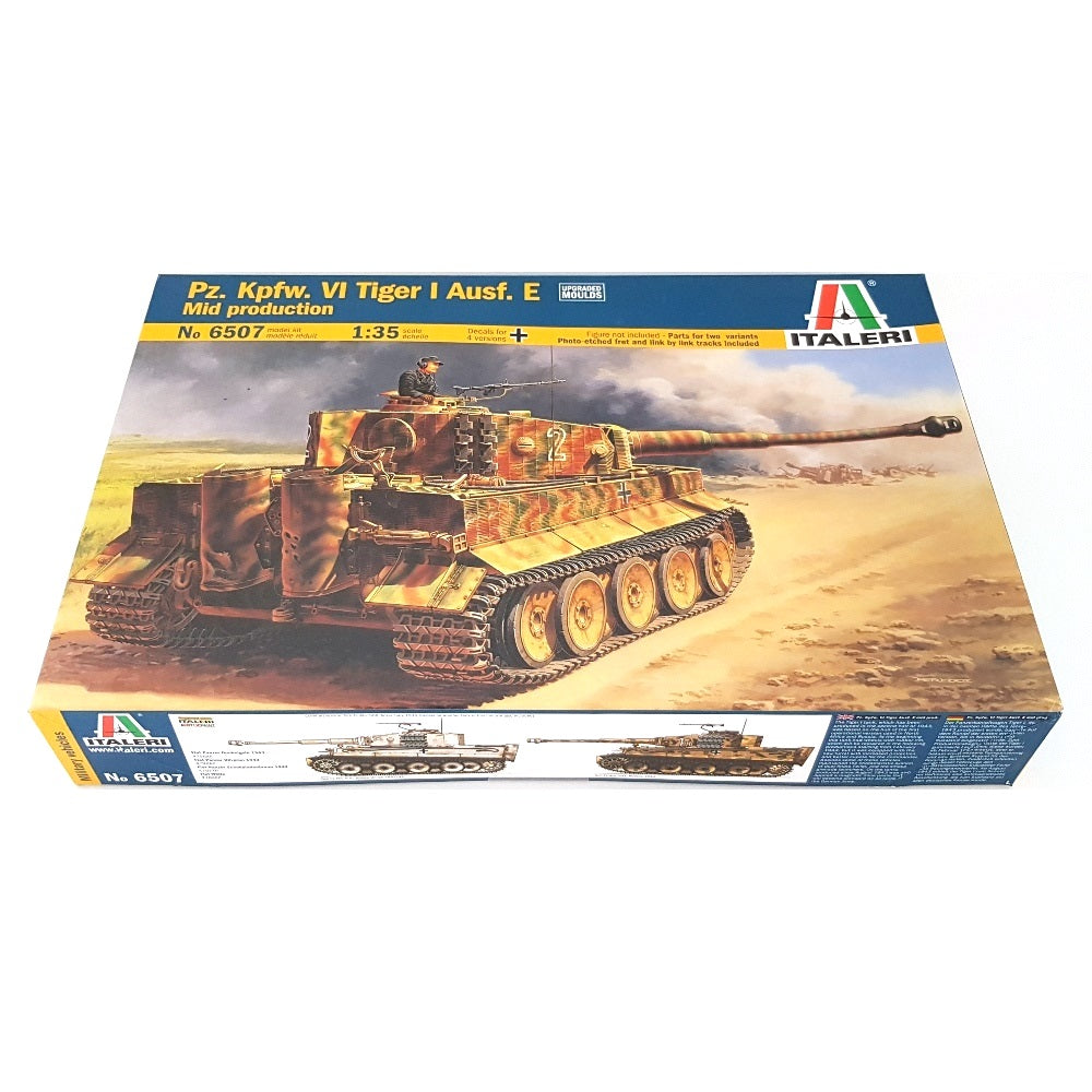 1:35 German TIGER I Pz. Kpfw. VI Ausf. E Tank - Mid Production - ITALERI