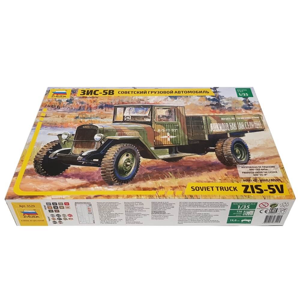 1:35 Soviet Truck ZIS-5V - ZVEZDA