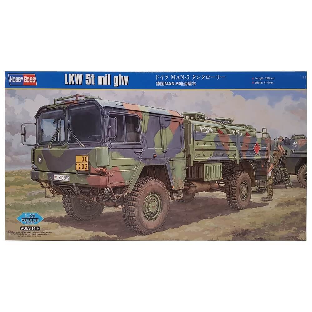 1:35 German LKW 5t mil glw - HOBBY BOSS