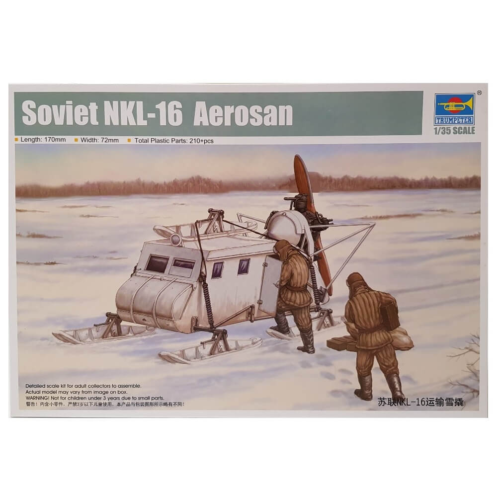 1:35 Soviet NKL-16 Aerosan - TRUMPETER