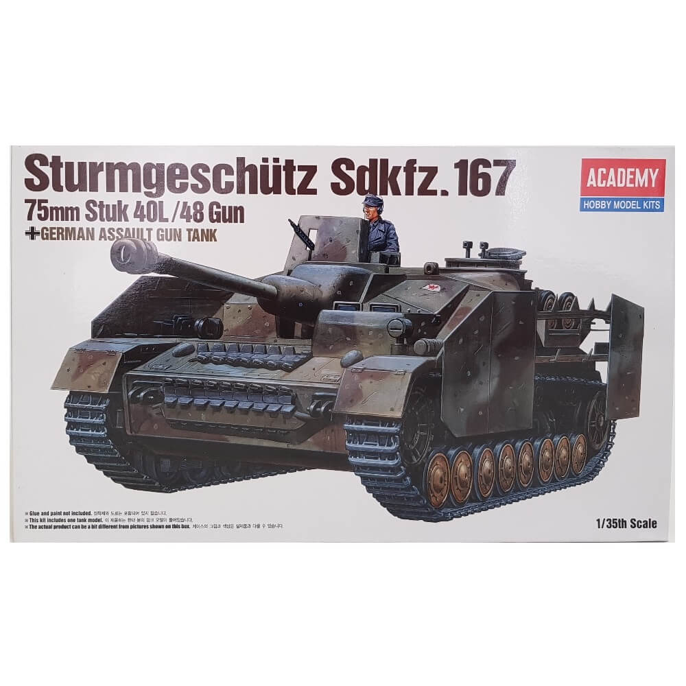 1:35 German Sturmgeschutz Sd.Kfz. 167 75mm Stuk 40L/48 Gun - ACADEMY