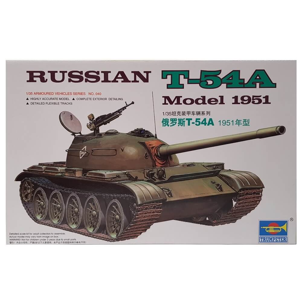 1:35 Russian T-54A Model 1951 - TRUMPETER