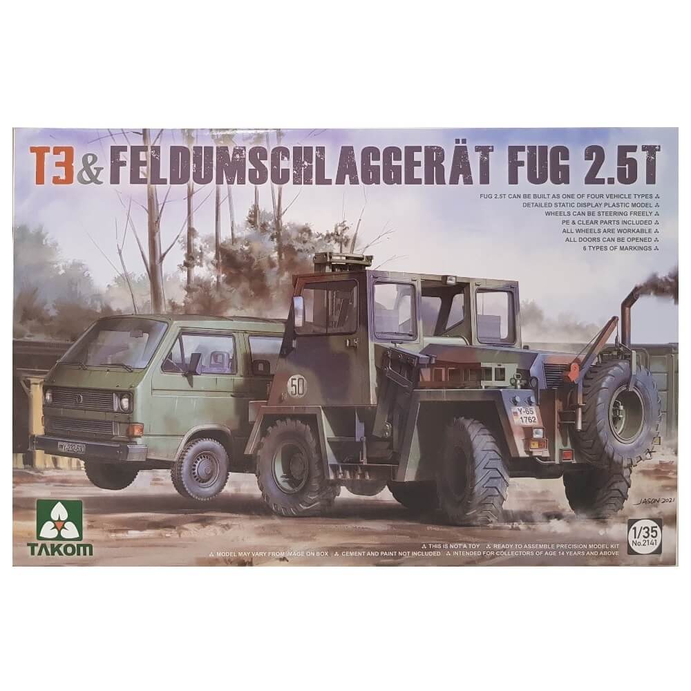 1:35 T3 and Feldumschlaggerat FUG 2.5t - TAKOM