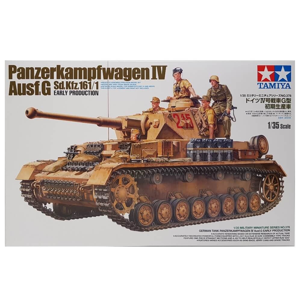 1:35 German Panzerkampfwagen IV Ausf. G Sd.Kfz. 161/1 Early Production - TAMIYA