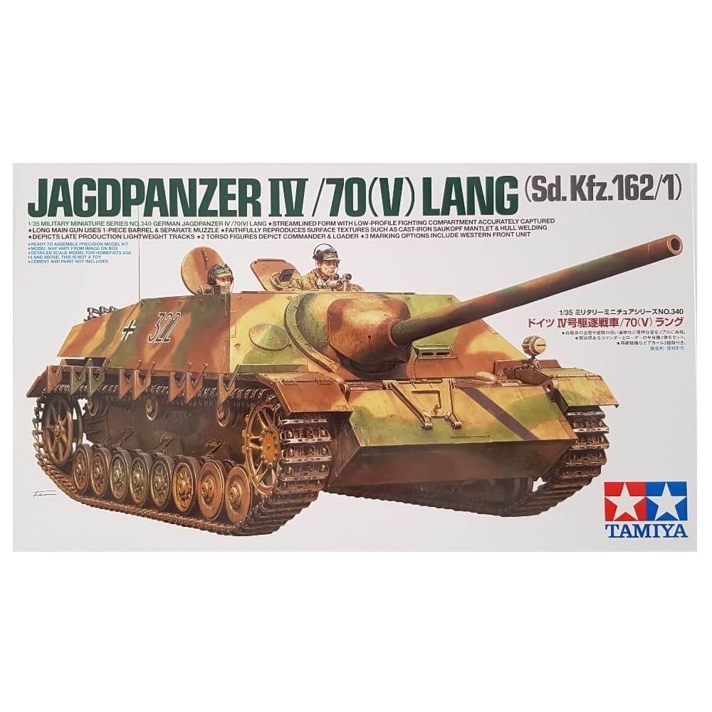1:35 German Sd.Kfz. 162/1 JAGDPANZER IV /70(V) Lang - TAMIYA