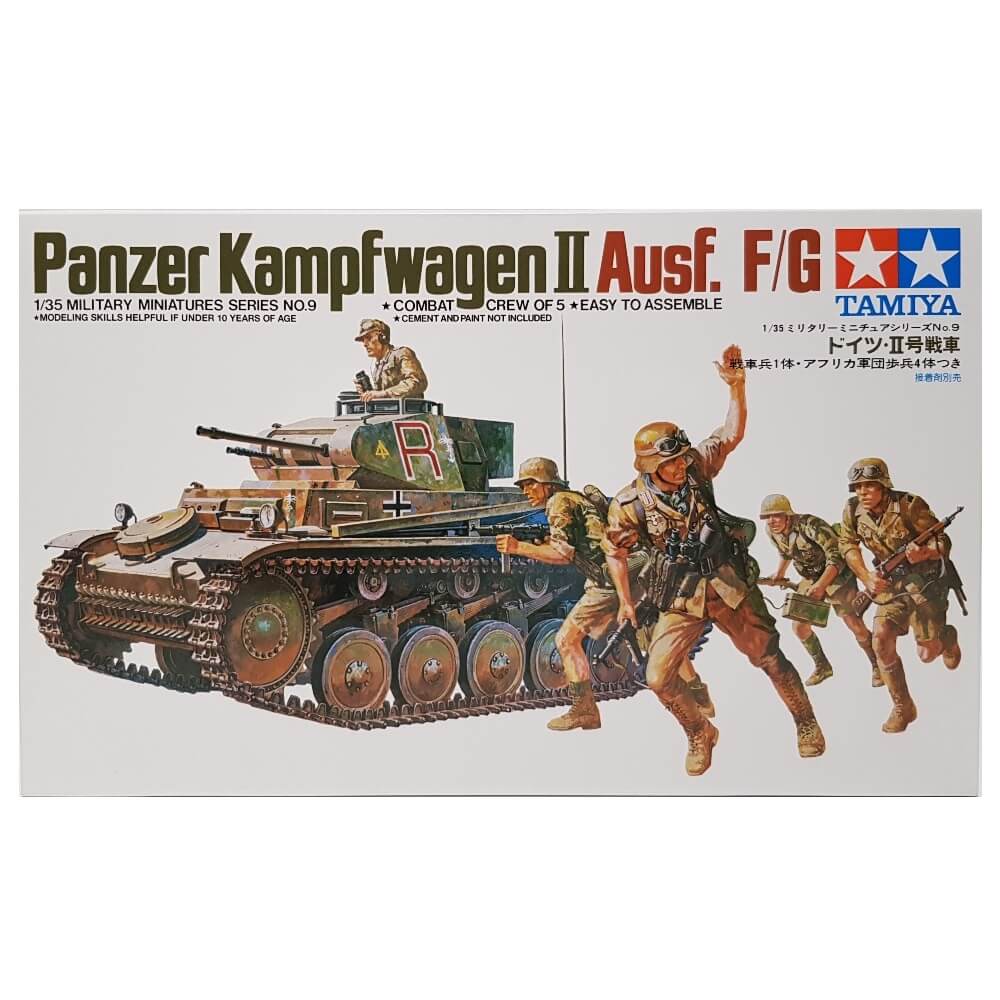 1:35 German PanzerKampfwagen II Ausf. F/G - TAMIYA