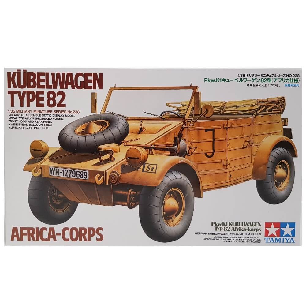 1:35 Kubelwagen Type 82 Africa Corps - TAMIYA