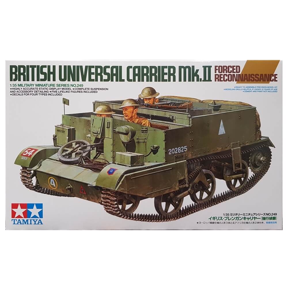1:35 British Universal Carrier Mk. II Forced Reconnaissance - TAMIYA