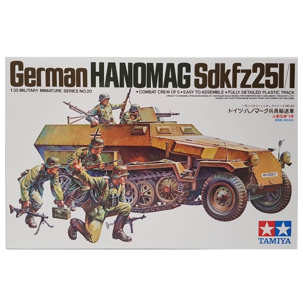 1:35 German Hanomag Sd.Kfz. 251/1 - TAMIYA