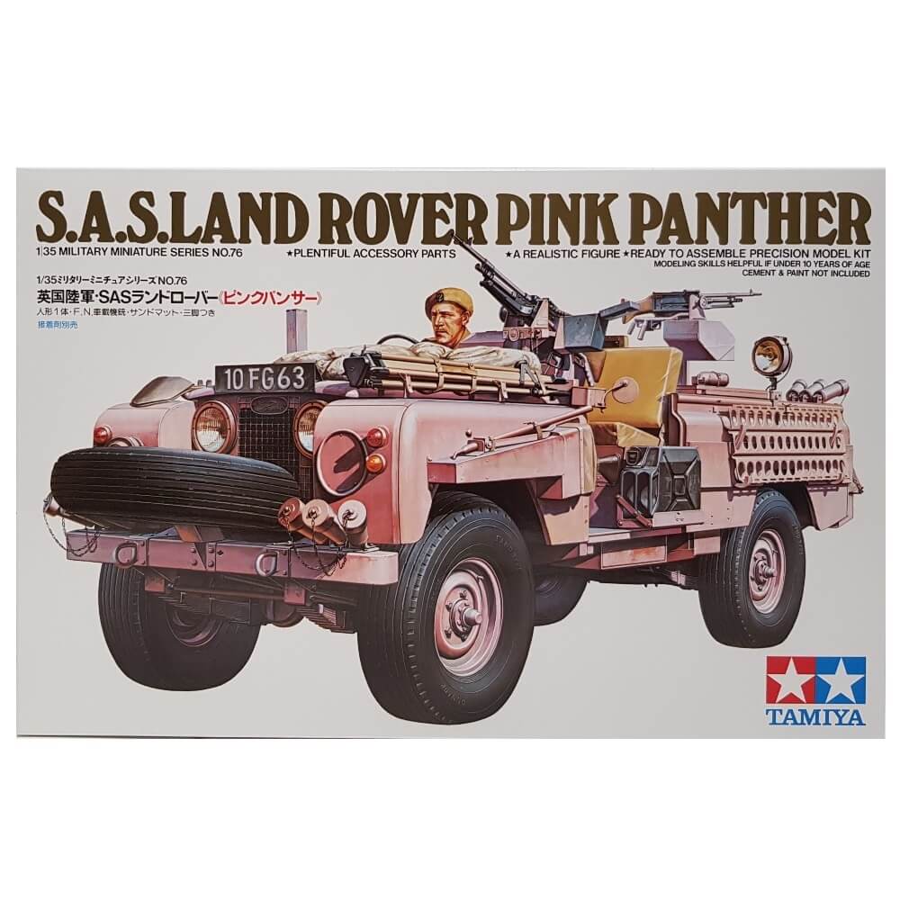 1:35 SAS Land Rover Pink Panther - TAMIYA