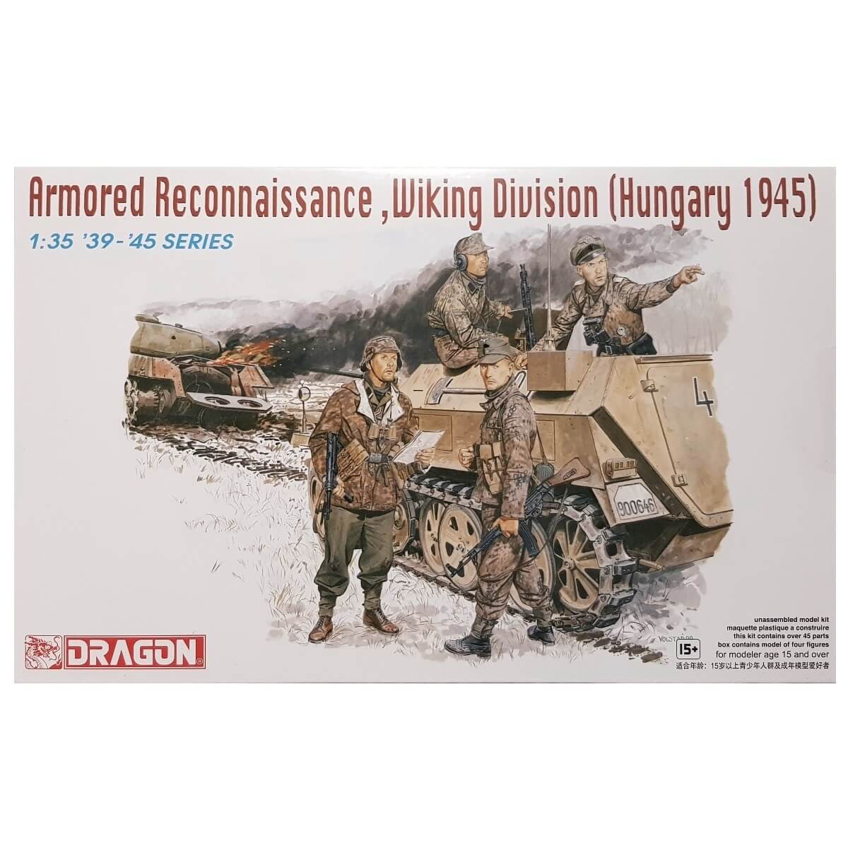 1:35 Armored Reconnaissance Wiking Division - Hungary 1945 - DRAGON