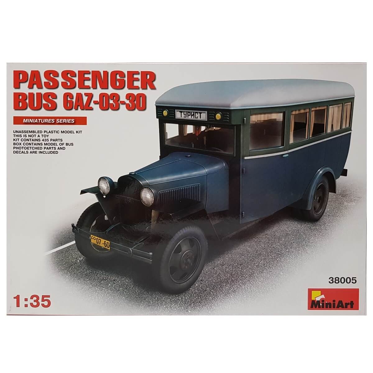 1:35 Passenger Bus GAZ-03-30 - MINIART