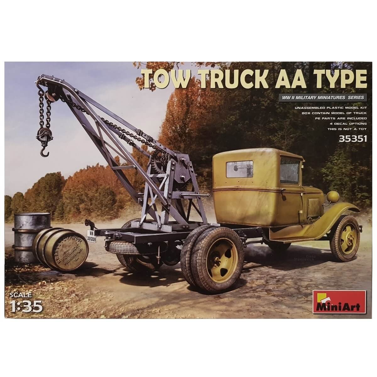 1:35 Tow Truck AA Type - MINIART