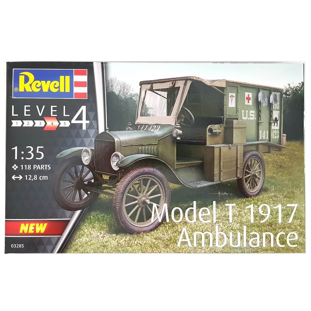 1:35 FORD Model T 1917 Ambulance - REVELL