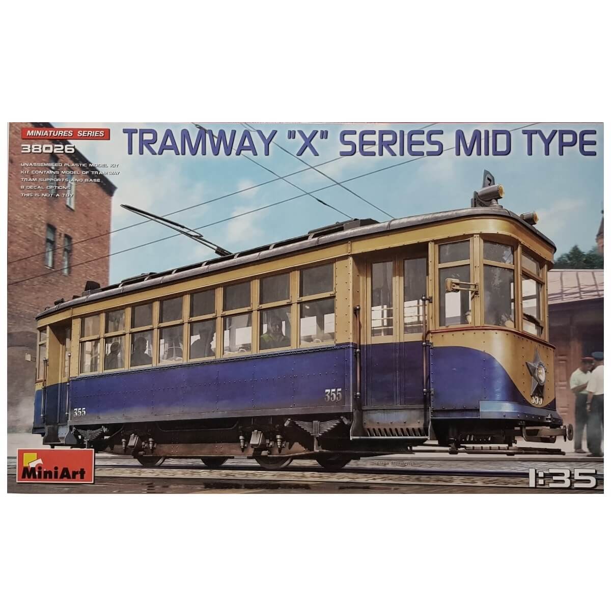 1:35 Tramway X Series - Mid Type - MINIART