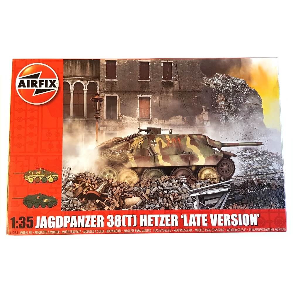 1:35 German JAGDPANZER 38 (T) HETZER - Late Version - AIRFIX