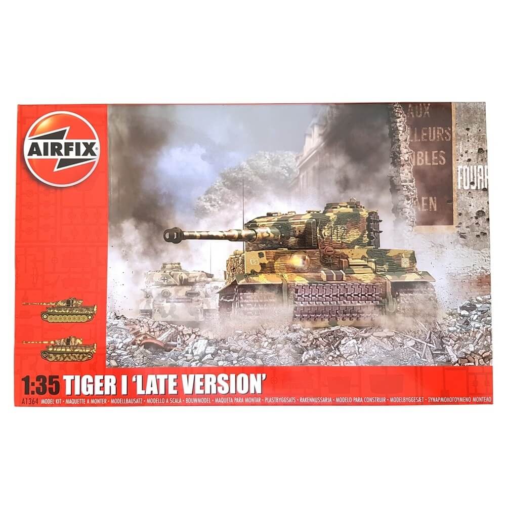 1:35 German TIGER I Tank Late Version - AIRFIX