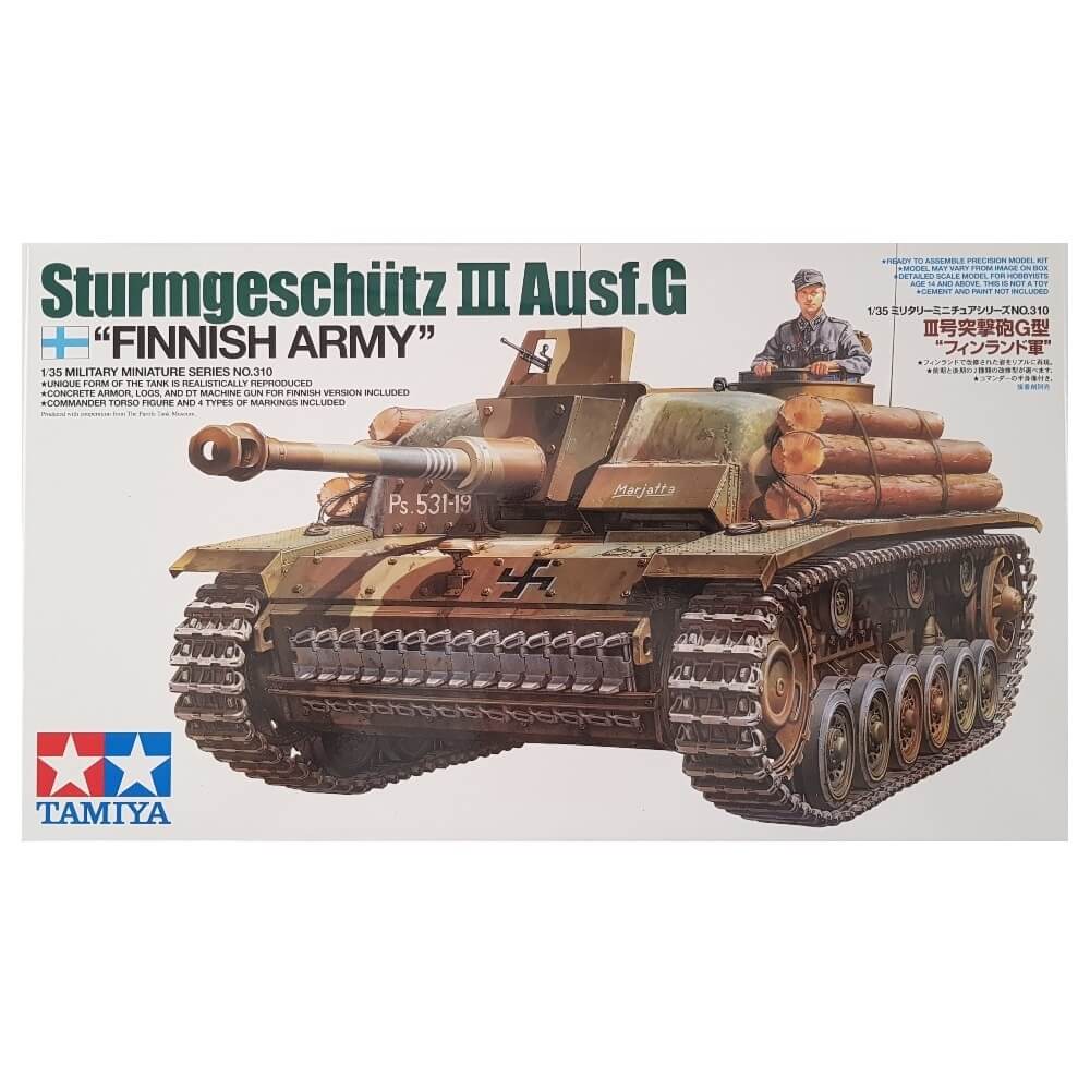 1:35 Finnish Army STURMGESCHUTZ III Ausf. G - TAMIYA