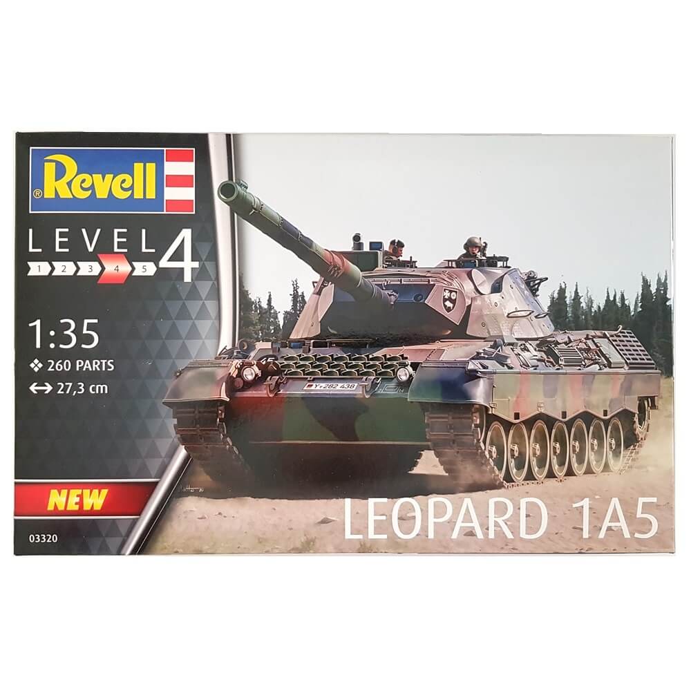 1:35 German LEOPARD 1A5 Tank - REVELL