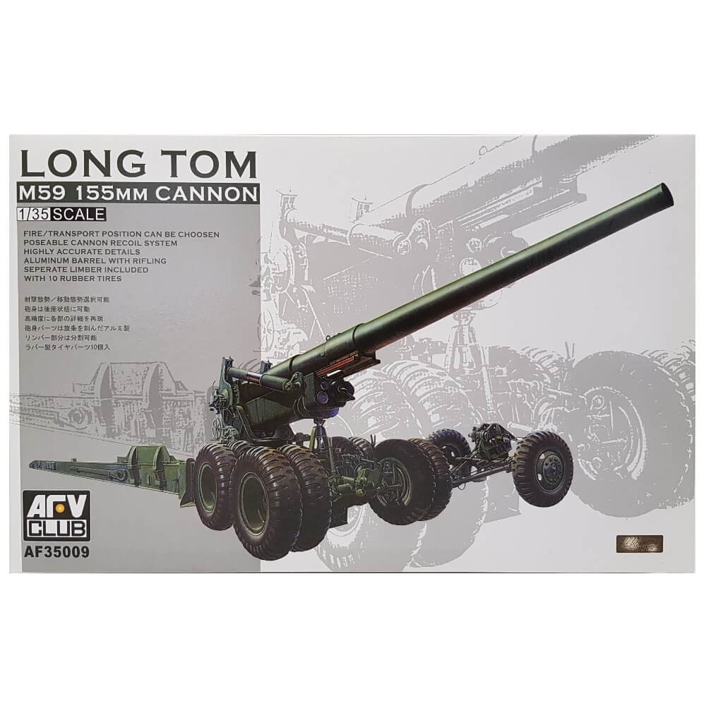 1:35 Long Tom M59 155 mm Cannon - AFV CLUB