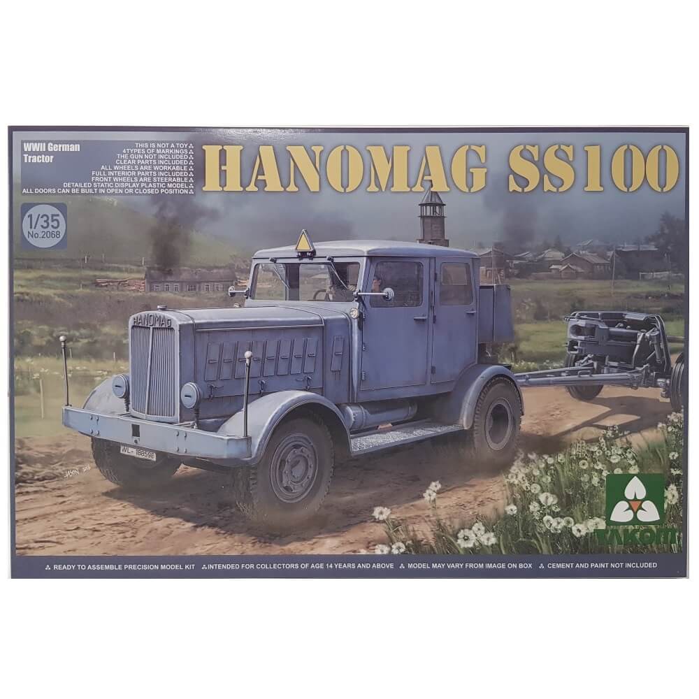 1:35 German SS100 Hanomag WWII Tractor - TAKOM