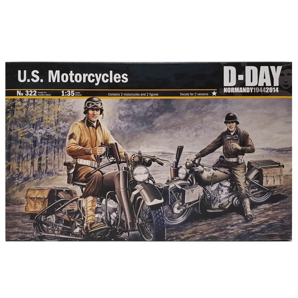 1:35 US Motorcycles - ITALERI