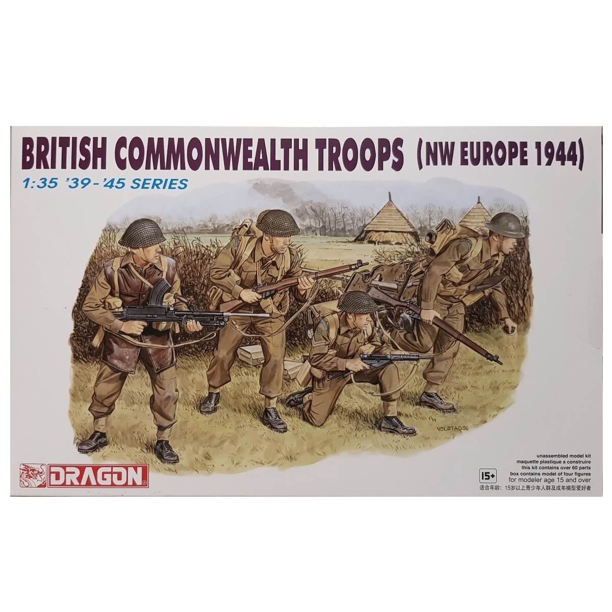 1:35 British Commonwealth Troops - NW Europe 1944 - DRAGON