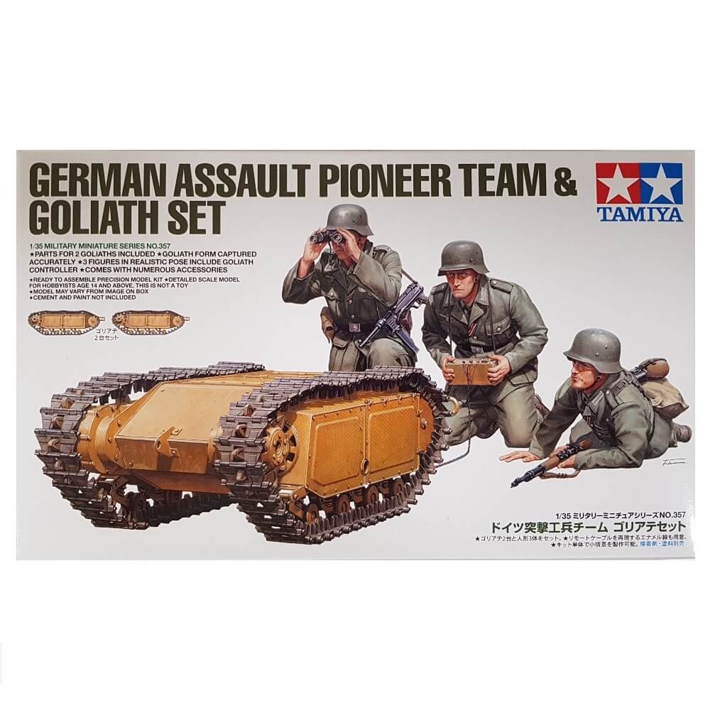 1:35 German Assault Pioneer Team & GOLIATH Sd.Kfz. 302 - TAMIYA