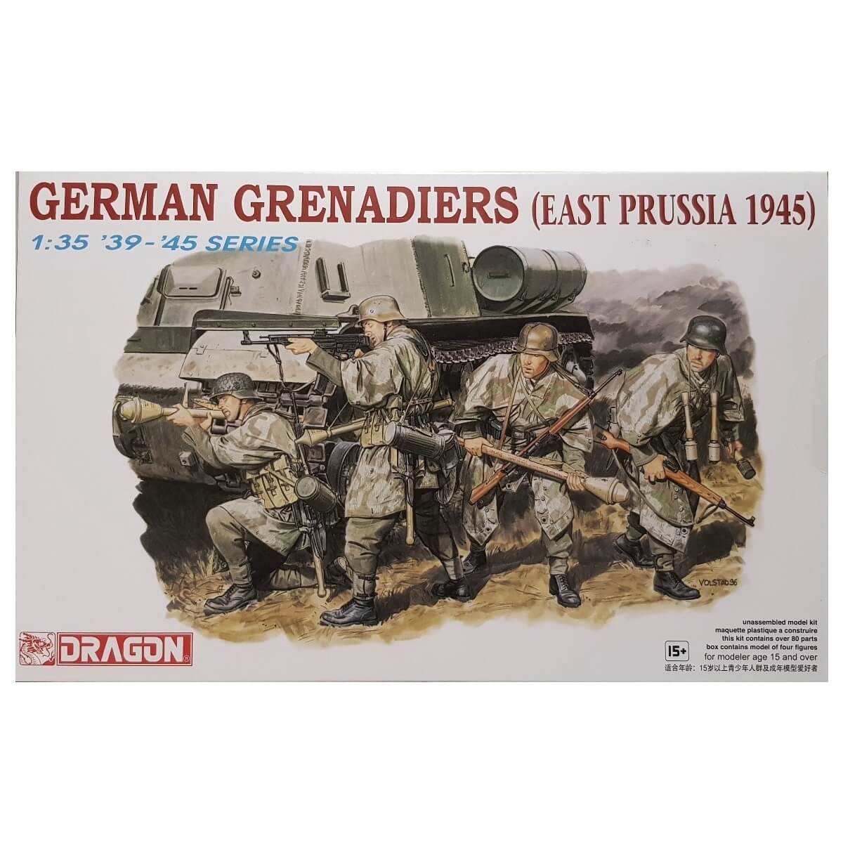 1:35 German Grenadiers - East Prussia 1945 - DRAGON