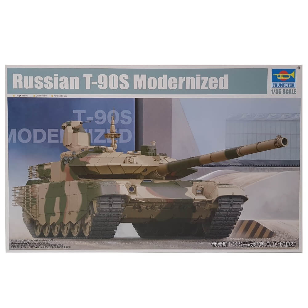 1:35 Russian T-90S Modernized - TRUMPETER